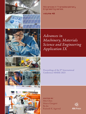 cover image of Advances in Machinery, Materials Science and Engineering Application IX